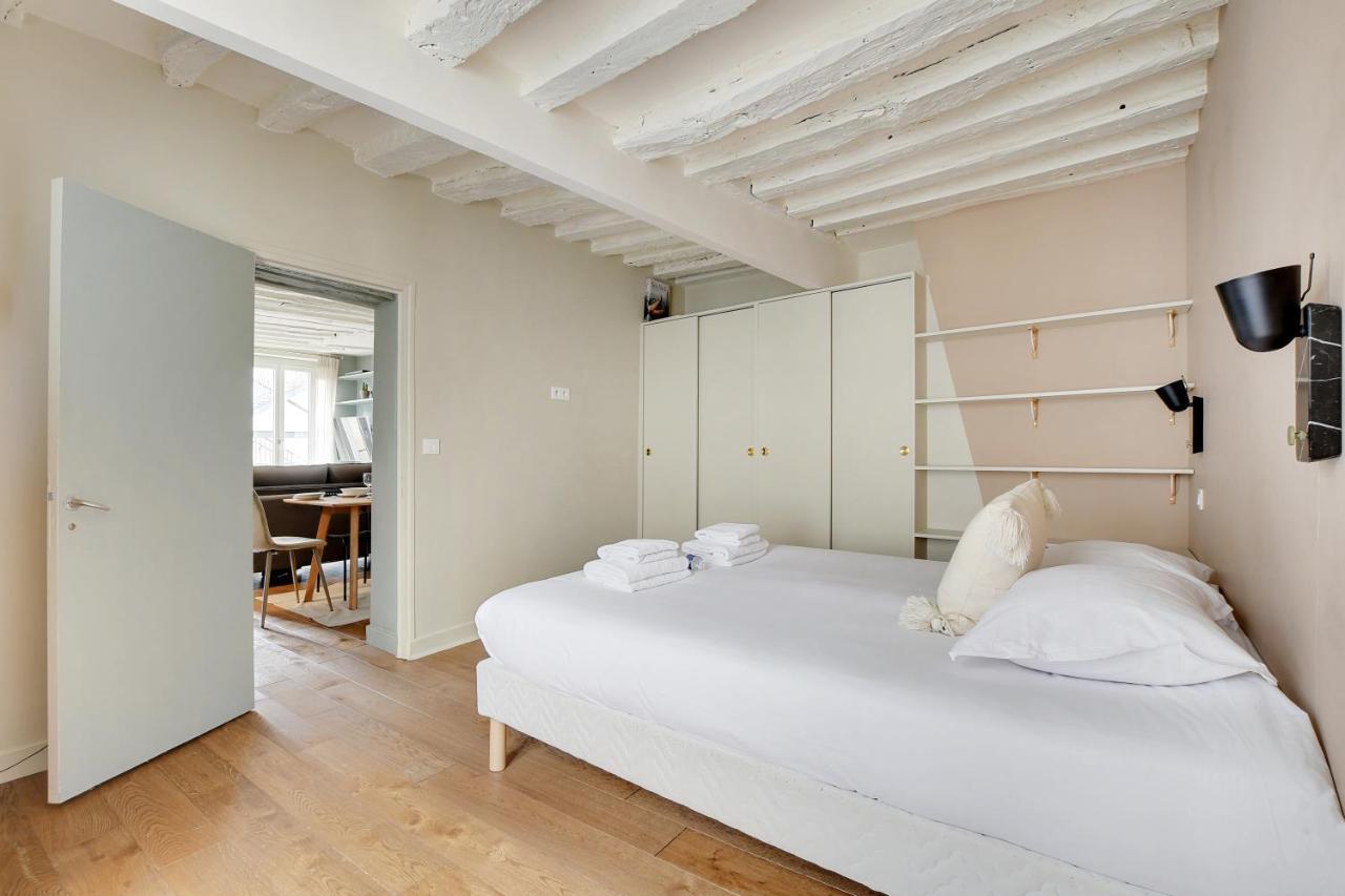 Chic Apartment -1Br-4P- Haut Marais - Republique Parigi Esterno foto