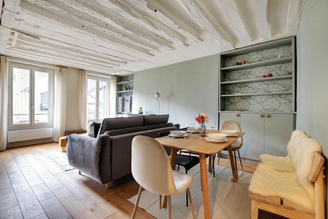 Chic Apartment -1Br-4P- Haut Marais - Republique Parigi Esterno foto