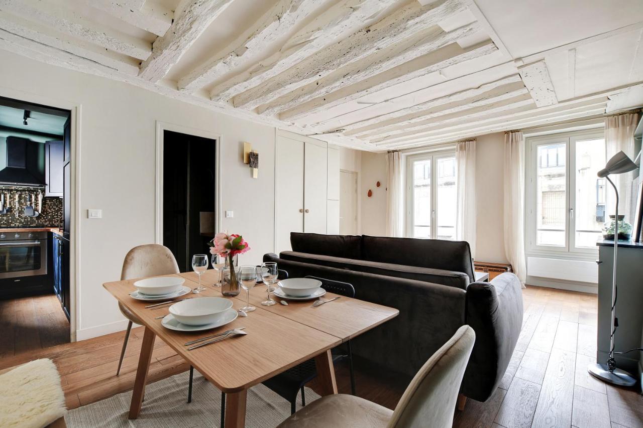 Chic Apartment -1Br-4P- Haut Marais - Republique Parigi Esterno foto