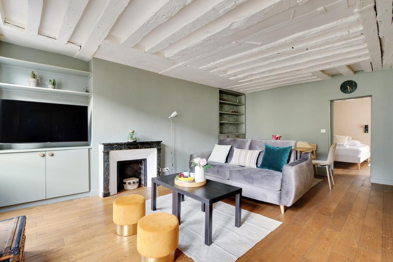 Chic Apartment -1Br-4P- Haut Marais - Republique Parigi Esterno foto