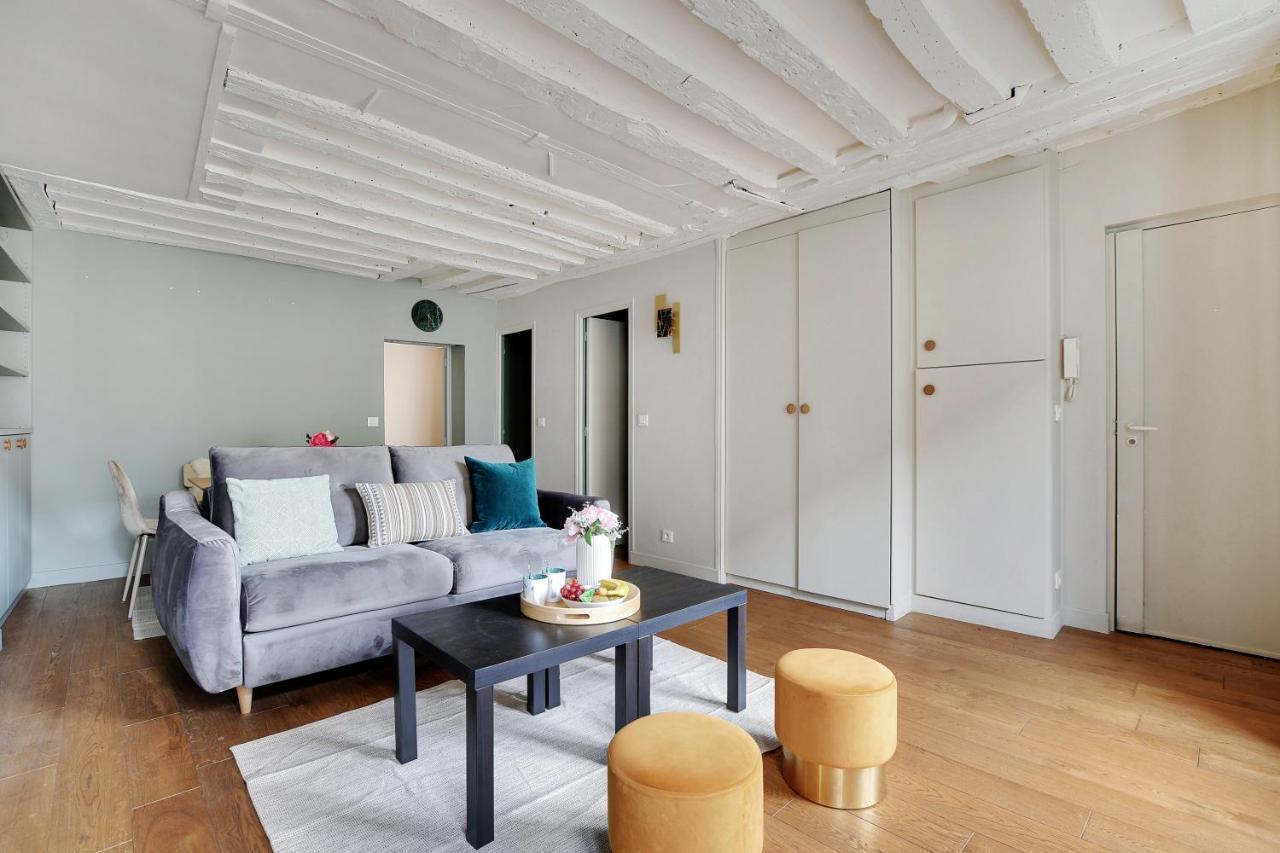 Chic Apartment -1Br-4P- Haut Marais - Republique Parigi Esterno foto